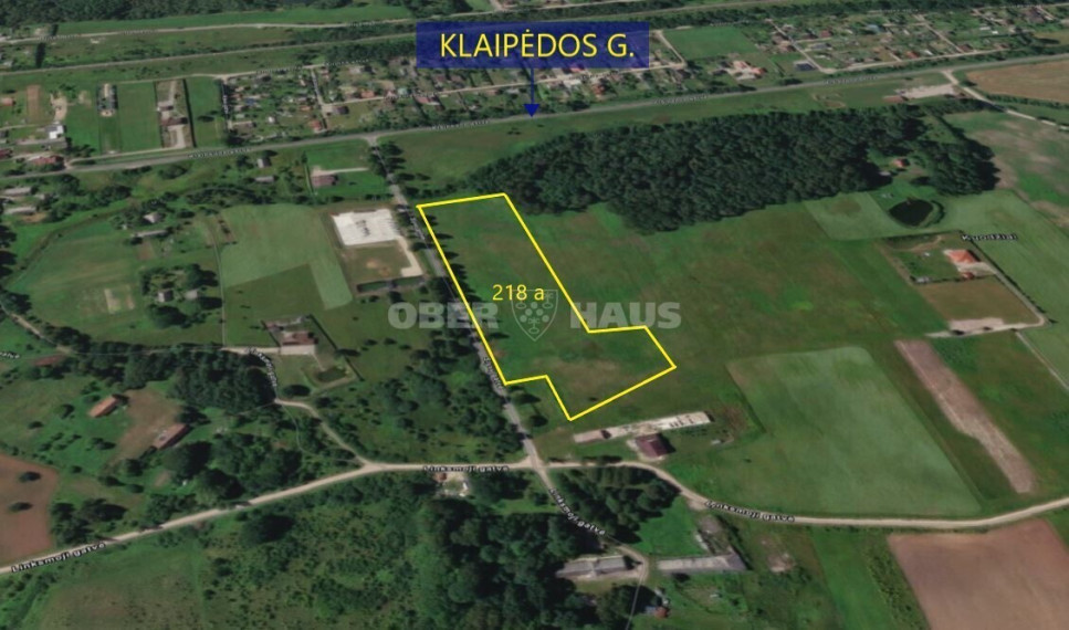 Parduodamas namų valdos paskirties sklypas Slyvų g. , Kuodžių k., Klaipėdos r. sav., 218 a ploto 1