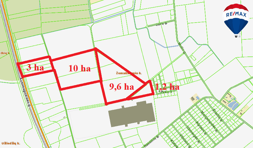 Parduodamas sklypas Kopūstų g., Vilniuje, 2390 a ploto 1