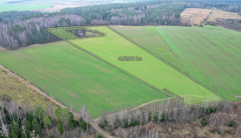 Parduodamas sklypas Darsūniškio k., Kaišiadorių r. sav., 432 a ploto 3