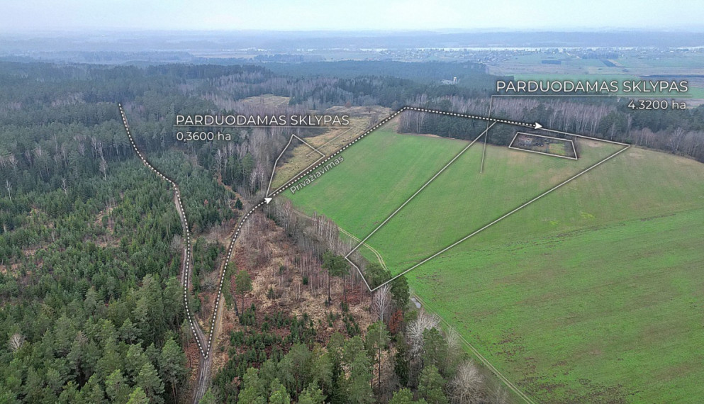 Parduodamas  sklypas Darsūniškio k., Kaišiadorių r. sav., 432 a ploto 18