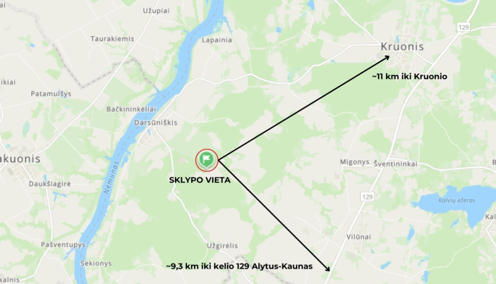 Parduodamas  sklypas Darsūniškio k., Kaišiadorių r. sav., 432 a ploto 23