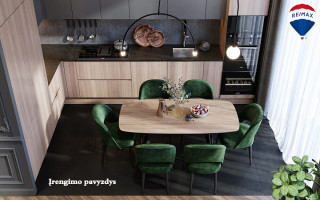 Parduodamas butas Vašingtono a., Vilniuje, 204.12 kv.m ploto, 5 kambariai 3
