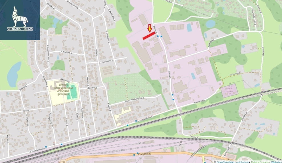 Nuomojamas butas Arimų g.18, Vilnius, Naujoji Vilnia, Vilniaus m., Vilniaus m. sav., 45 m2 ploto, 2 kambariai 6