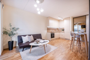 Nuomojamas butas Kernavės g., Šnipiškės, Vilniaus m., Vilniaus m. sav., 40 m2 ploto, 2 kambariai 1