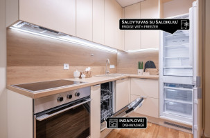 Nuomojamas butas Kernavės g., Šnipiškės, Vilniaus m., Vilniaus m. sav., 40 m2 ploto, 2 kambariai 5