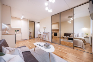 Nuomojamas butas Kernavės g., Šnipiškės, Vilniaus m., Vilniaus m. sav., 40 m2 ploto, 2 kambariai 9