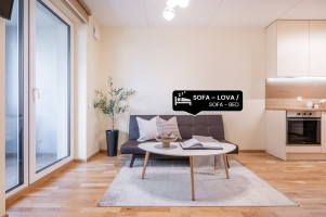 Nuomojamas butas Kernavės g., Šnipiškės, Vilniaus m., Vilniaus m. sav., 40 m2 ploto, 2 kambariai 15