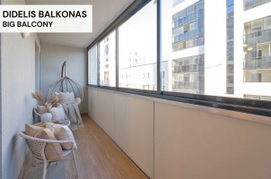 Nuomojamas butas Kernavės g., Šnipiškės, Vilniaus m., Vilniaus m. sav., 40 m2 ploto, 2 kambariai 17