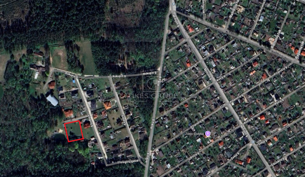 Parduodamas sklypas Žiaukų k., Klaipėdos r. sav., 15 a ploto 3