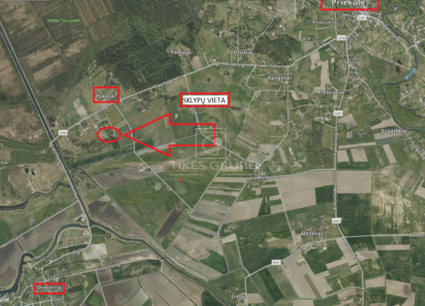 Parduodamas  sklypas Pjaulių k., Klaipėdos r. sav., 10 a ploto