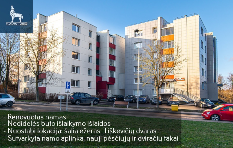 Parduodamas butas Vytauto g., Lentvario m., Trakų r. sav., 49.73 m2 ploto, 2 kambariai 1