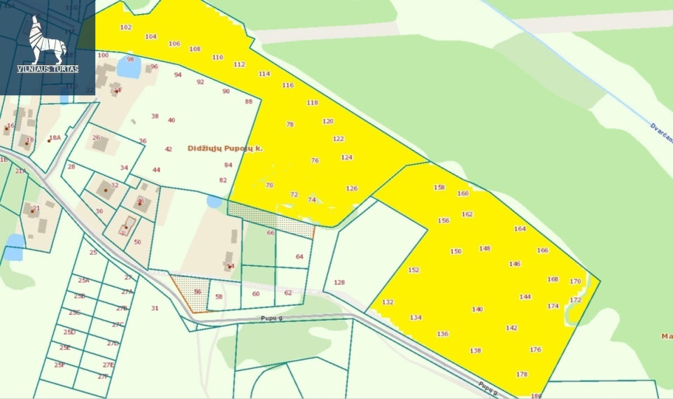 Parduodamas kitos paskirties sklypas Antakalnis, Vilniaus m., Vilniaus m. sav., 564 a ploto 1