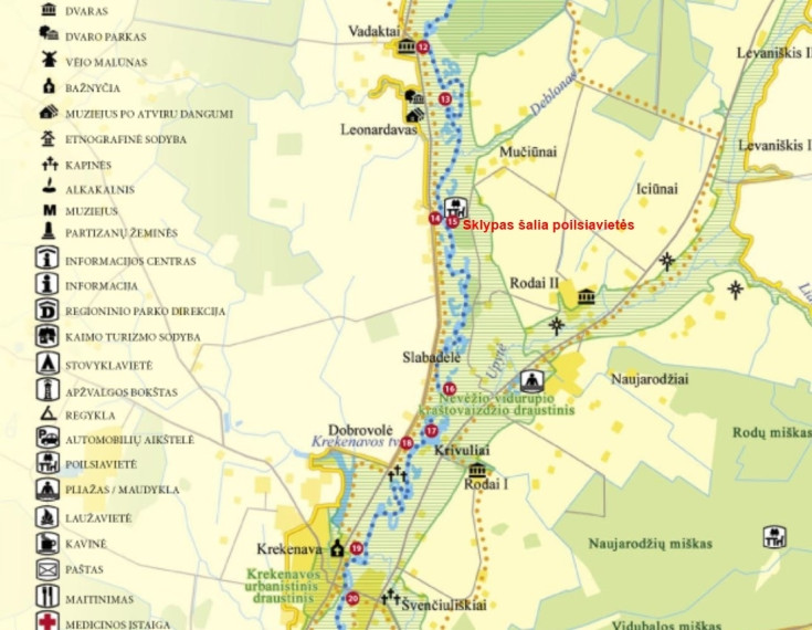 Parduodamas  sklypas Mučiūnų k., Panevėžio r. sav., 200 a ploto 19