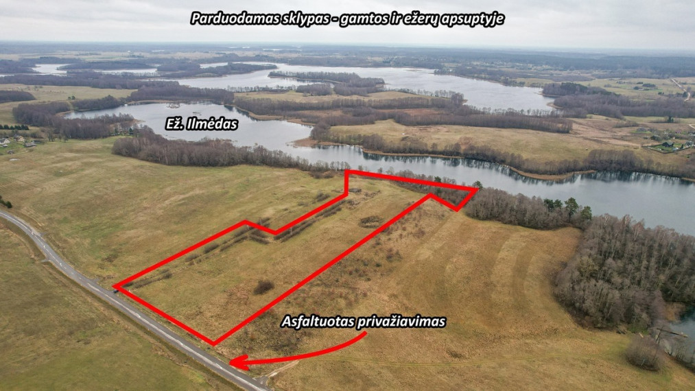 Parduodamas kitos paskirties sklypas Garneliškių k., Molėtų r. sav., 188.94 a ploto 1