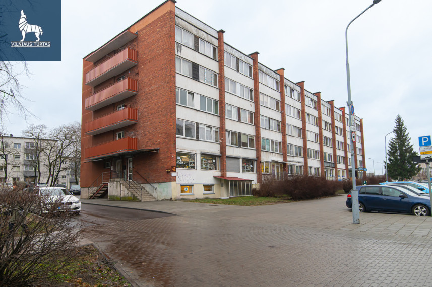 Parduodamas butas Rinktinės g., Šnipiškės, Vilniaus m., Vilniaus m. sav., 24.23 m2 ploto, 1 kambariai 2
