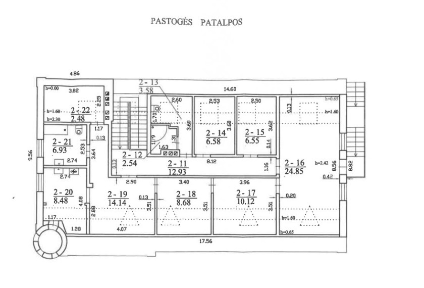 Nuomojamos kitos paskirties patalpos Kęstučio g., Biržų m., Biržų r. sav., 270 m2 ploto 22