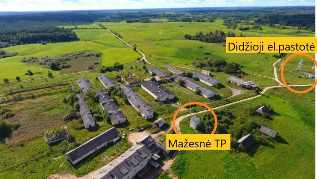 Molėtų r. nuomojami buvusios fermos pastatai, ~1eur už kv.m. 3
