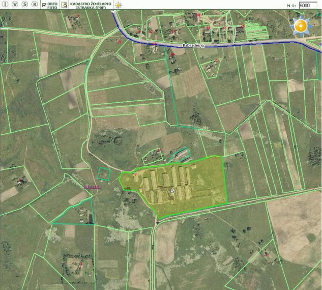 Molėtų r. nuomojami buvusios fermos pastatai, ~1eur už kv.m. 5