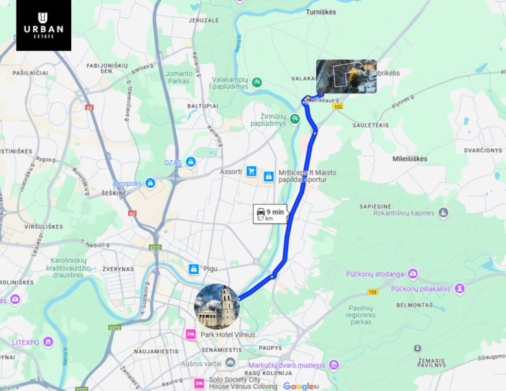 Parduodamas sklypas Žuvėdrų g., Valakampiuose, Vilniuje, 20 a ploto 9