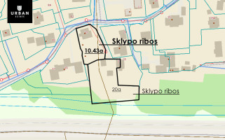 Parduodamas sklypas Žuvėdrų g., Valakampiuose, Vilniuje, 20 a ploto 8