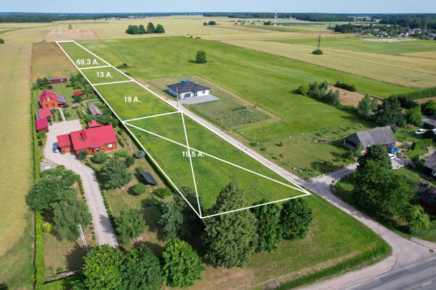 Parduodamas sklypas S. Nėries g., Tirkšlių mstl., Mažeikių r. sav., 13.00 a ploto 1