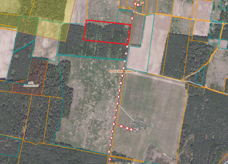 Parduodamas sklypas Gruožninkėlių k., Trakų r. sav., 255 a ploto