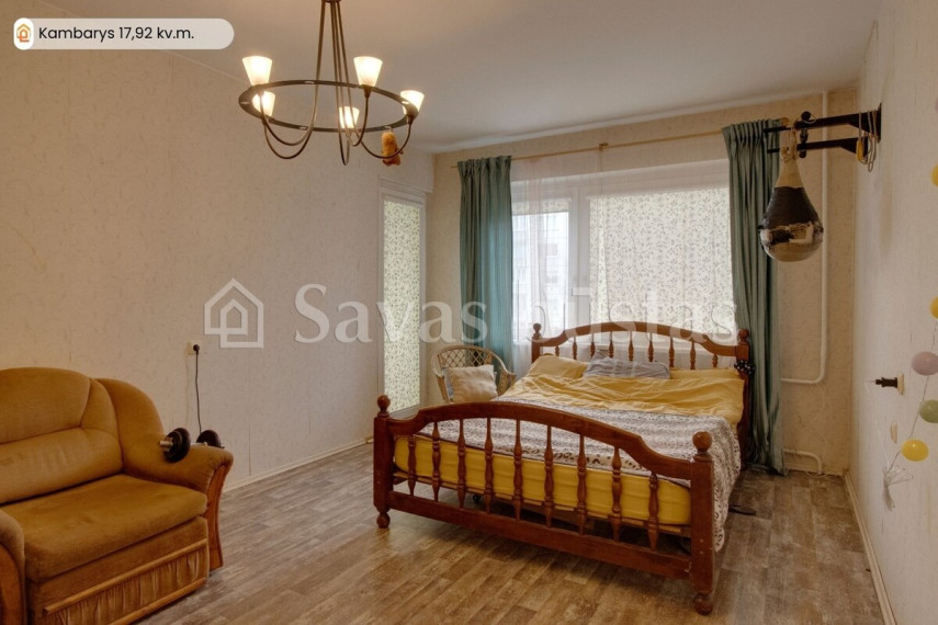Parduodamas butas Čiobiškio g., Šeškinė, Vilniaus m., Vilniaus m. sav., 69.91 m2 ploto, 3 kambariai 2