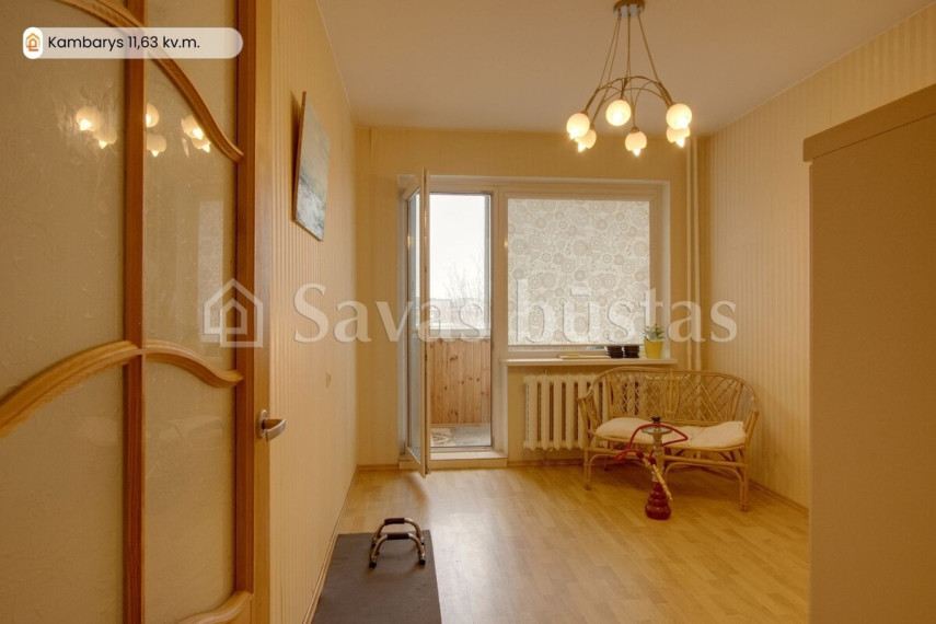 Parduodamas butas Čiobiškio g., Šeškinė, Vilniaus m., Vilniaus m. sav., 69.91 m2 ploto, 3 kambariai 4