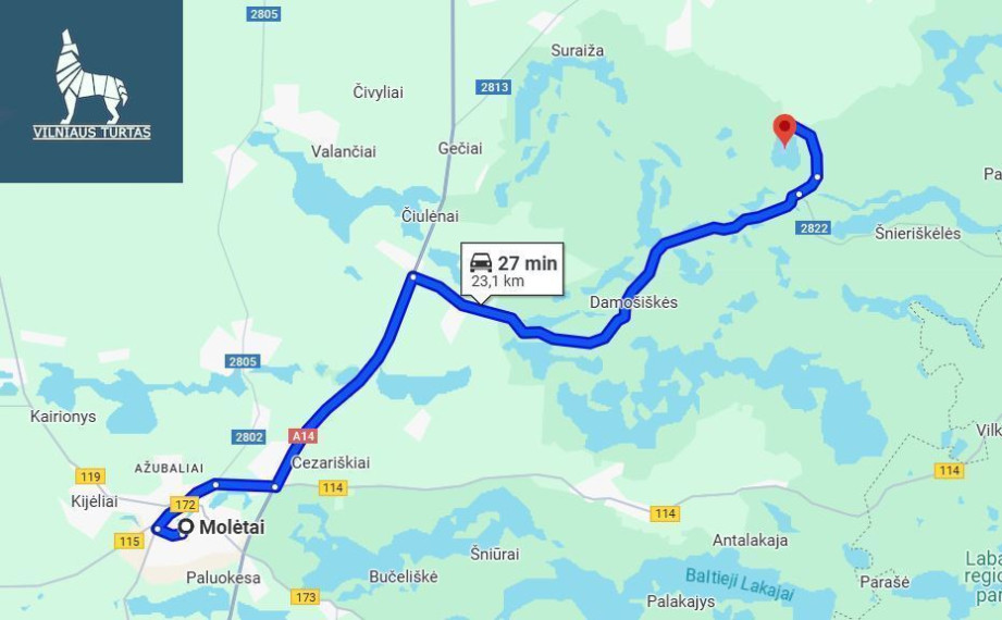 Parduodamas sklypas Pavadokšnės k., Molėtų r. sav., 615 a ploto 4
