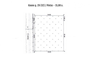 Parduodamas kitos paskirties sklypas Kauno g., Kariotiškių k., Trakų r. sav., 20 a ploto 11