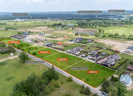 Parduodamas kitos paskirties sklypas Kauno g., Kariotiškių k., Trakų r. sav., 20 a ploto