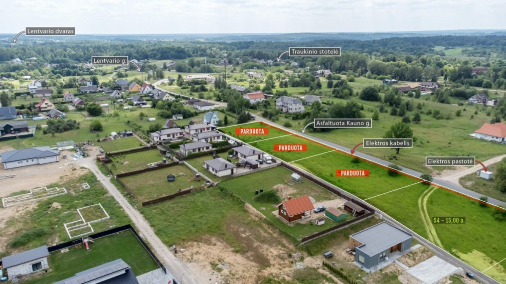 Parduodamas kitos paskirties sklypas Kauno g., Kariotiškių k., Trakų r. sav., 20 a ploto 4