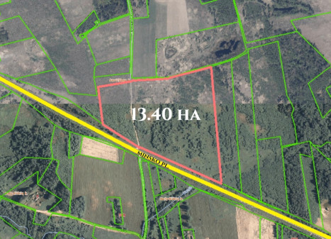 Parduodamas  sklypas Nelydiškių k., Vilniaus r. sav., 1340 a ploto
