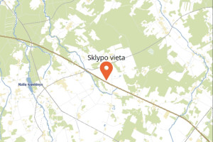 Parduodamas  sklypas Nelydiškių k., Vilniaus r. sav., 1340 a ploto 17