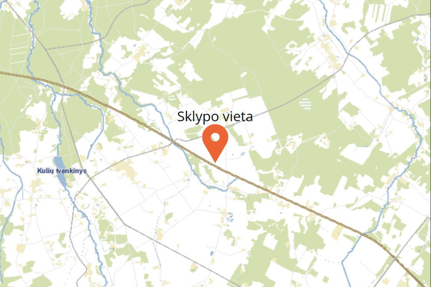 Parduodamas  sklypas Nelydiškių k., Vilniaus r. sav., 1340 a ploto 17