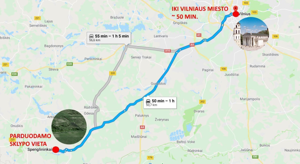 Parduodamas  sklypas Spenglininkų k., Trakų r. sav., 459 a ploto 5