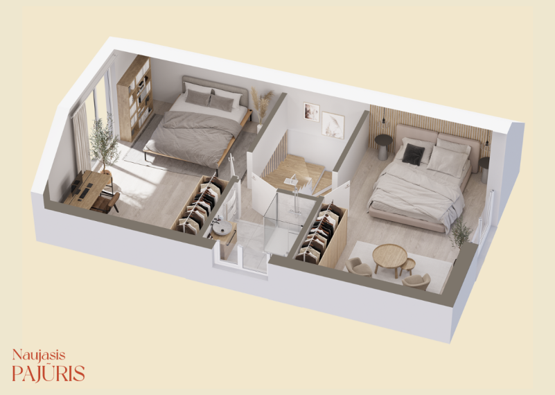 Parduodamas namas Elijos g., Šventoji, Palangos m., Palangos m. sav., 72.00 m² ploto 4 kambariai 6