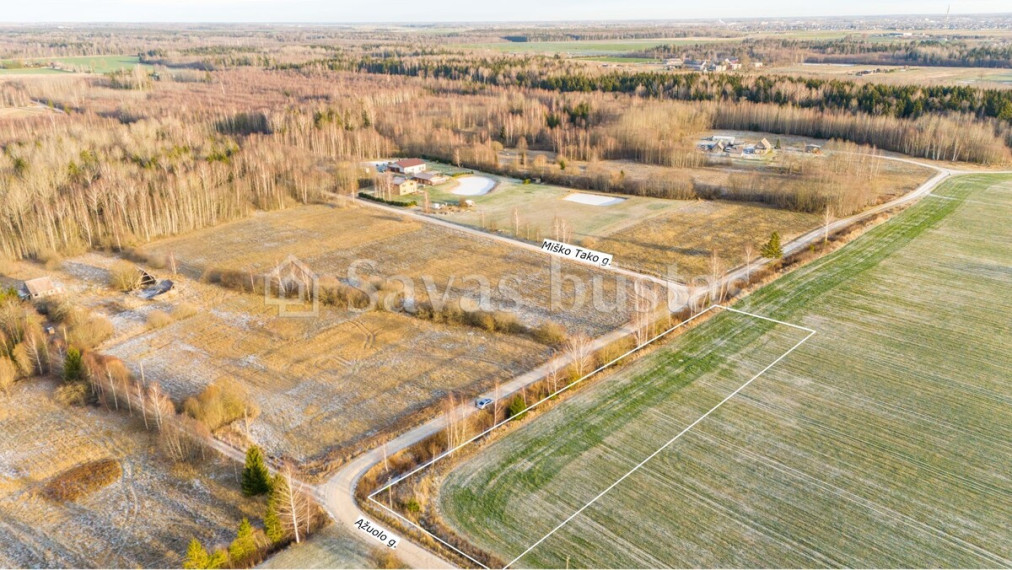 Parduodamas  sklypas Lukšių k., Šiaulių r. sav., 43.5 a ploto 9
