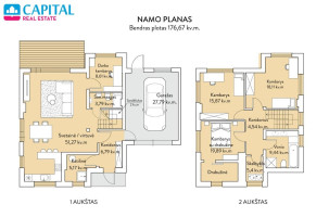 Parduodamas namas Žemuogių g., Bajorų k., Vilniaus r. sav., 177 m² ploto 5 kambariai 32