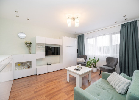 Parduodamas butas Kaštonų g., Pagirių k., Vilniaus r. sav., 60.55 m2 ploto, 2 kambariai