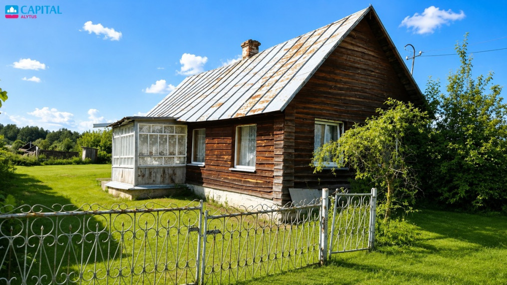 Parduodamas namas Užuperkasio g., Užuperkasio k., Varėnos r. sav., 61 m2 ploto, 1 aukštai 2