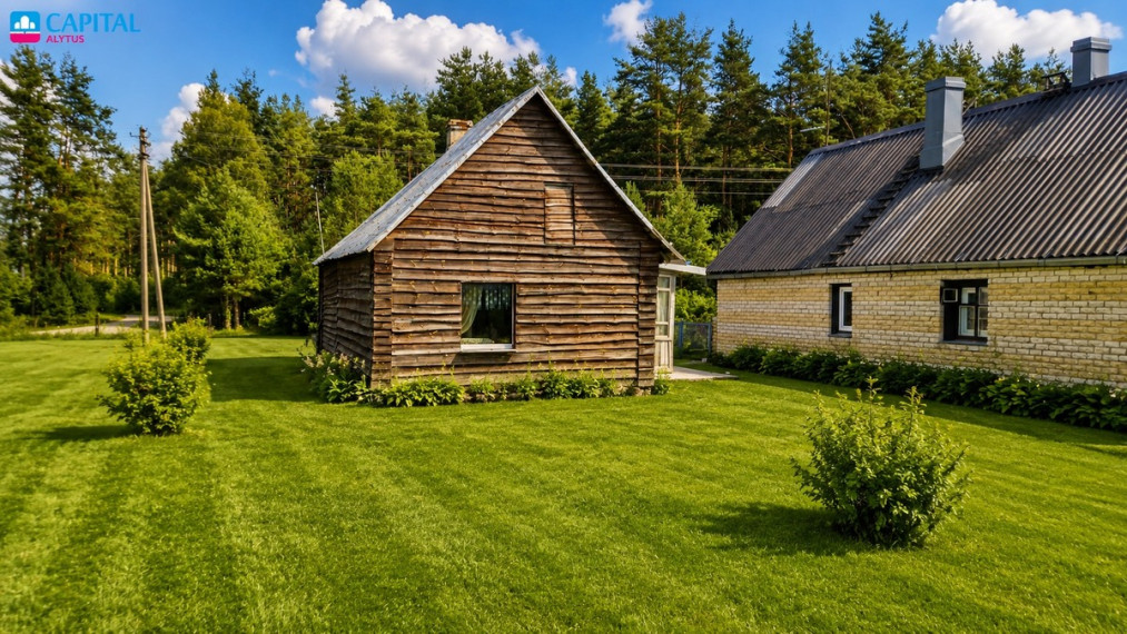Parduodamas namas Užuperkasio g., Užuperkasio k., Varėnos r. sav., 61 m2 ploto, 1 aukštai 5