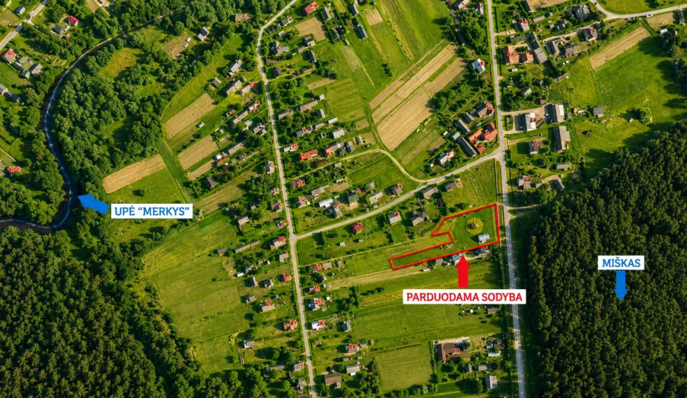 Parduodamas namas Užuperkasio g., Užuperkasio k., Varėnos r. sav., 61 m2 ploto, 1 aukštai 8