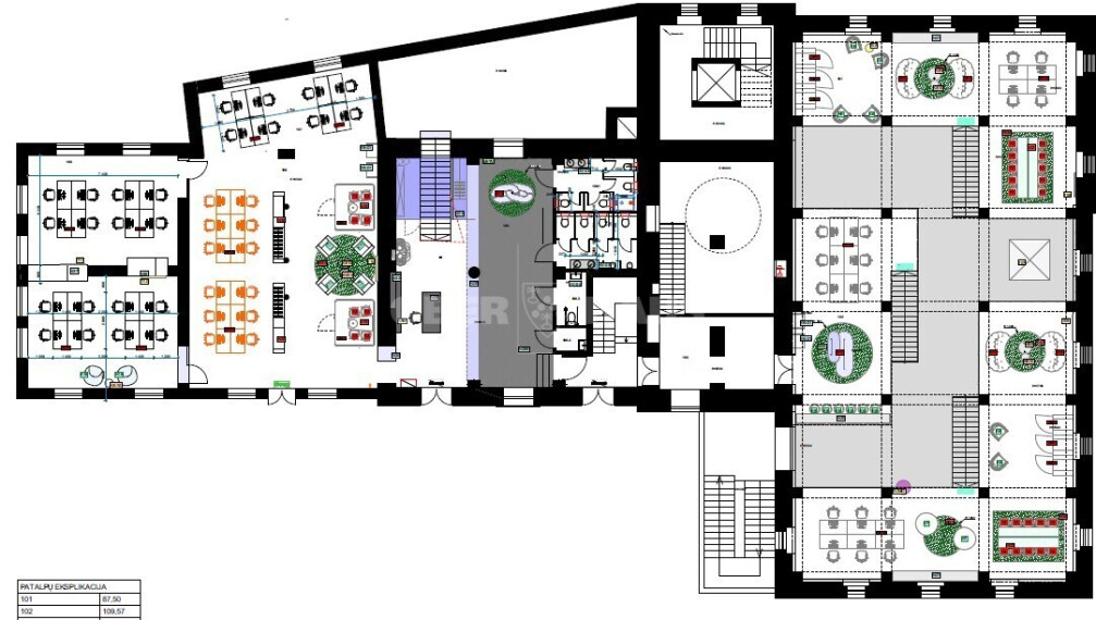Nuomojamos administracinės patalpos Aludarių, Naujamiestis, Vilniaus m., Vilniaus m. sav., 100 m2 ploto 7