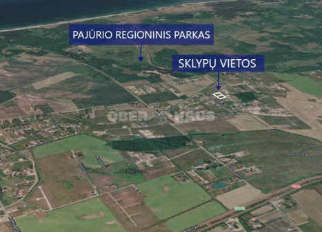 Parduodamas namų valdos paskirties sklypas Linažolių g. , Grabių k., Klaipėdos r. sav., 68.6 a ploto