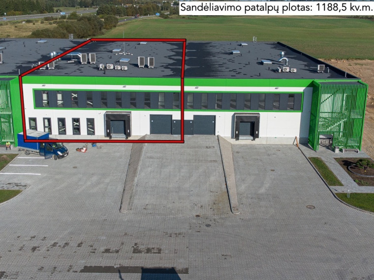 Nuomojamos administracinės, gamybinės, sandėliavimo patalpos Vilniaus r. sav., Budninkų k., Senasis Ukmergės kelias, 1454.22 m2 ploto 3