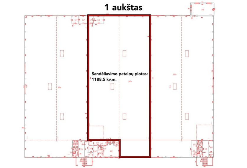 Nuomojamos administracinės, gamybinės, sandėliavimo patalpos Vilniaus r. sav., Budninkų k., Senasis Ukmergės kelias, 1454.22 m2 ploto 8