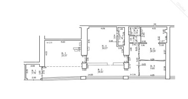 Nuomojamos administracinės, paslaugų, prekybos patalpos Seinų g., Vilniaus m., Vilniaus m. sav., 125.63 m2 ploto 14