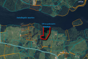 Parduodamas sklypas Zokorių k., Zarasų r. sav., 534 a ploto 12