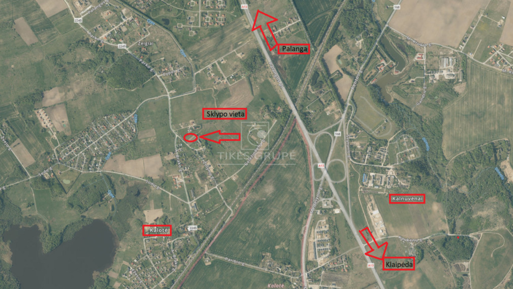 Parduodamas sklypas Žolynų g., Kalotės k., Klaipėdos r. sav., 50 a ploto 1
